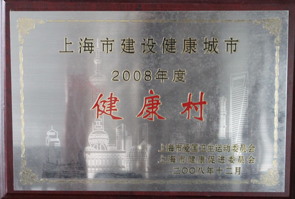 上海市建设健康城市健康村